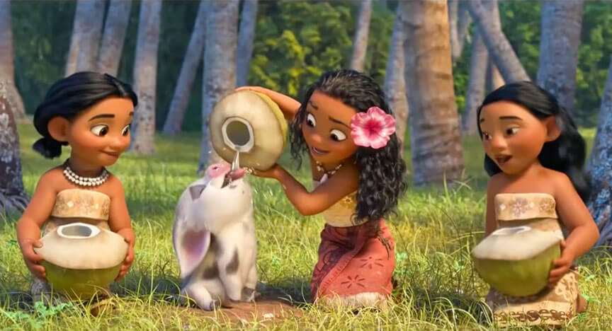 Animal Friendly Messages Found In Moana Spotlight Peta Kids