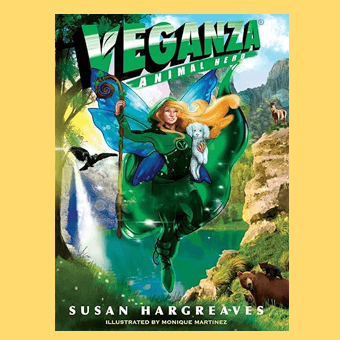Veganza Animal Hero book cover