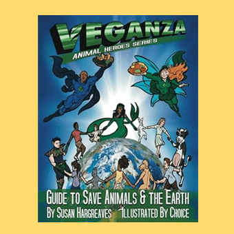 Veganza Animal Hero Series book cover