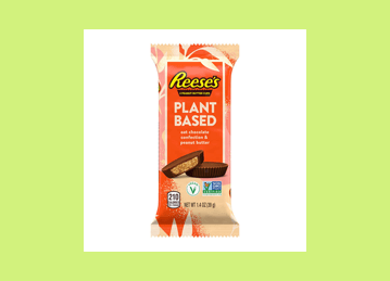 Reese's Plant Based Peanut Butter Cups packaging