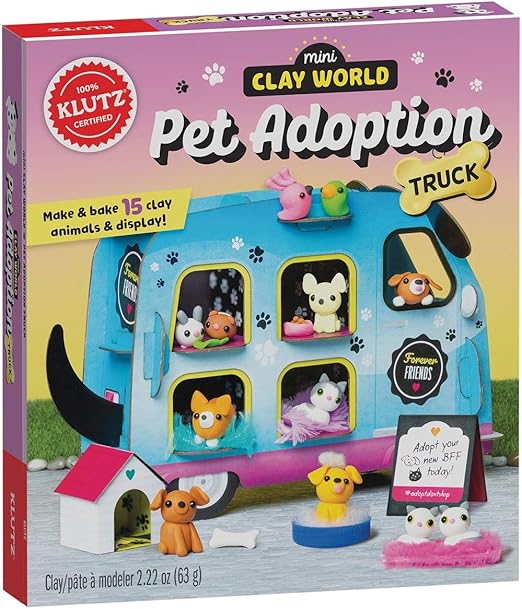 image of the pet adoption toy with aninals in a truck